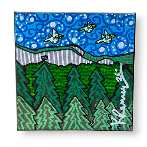 Kip Ramey 6x6 "Whiteside Mountain" WP6426
